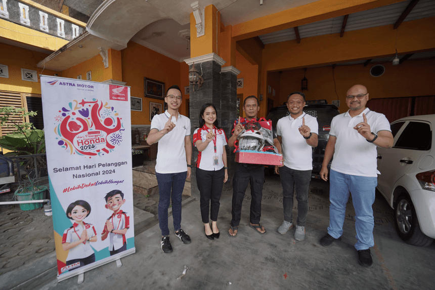 Astra Motor Yogyakarta Lebih Dekat Lebih Hangat di Hari Pelanggan Nasional