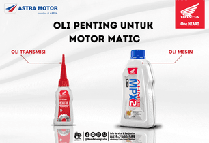 Oli yang Penting Pada Motor Matik