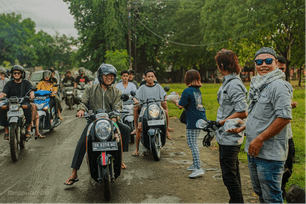 Honda CB150X ADV ID Berbagi Takjil Serentak Seindonesia