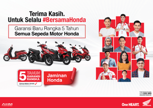 Garansi 5 Tahun untuk Semua Model