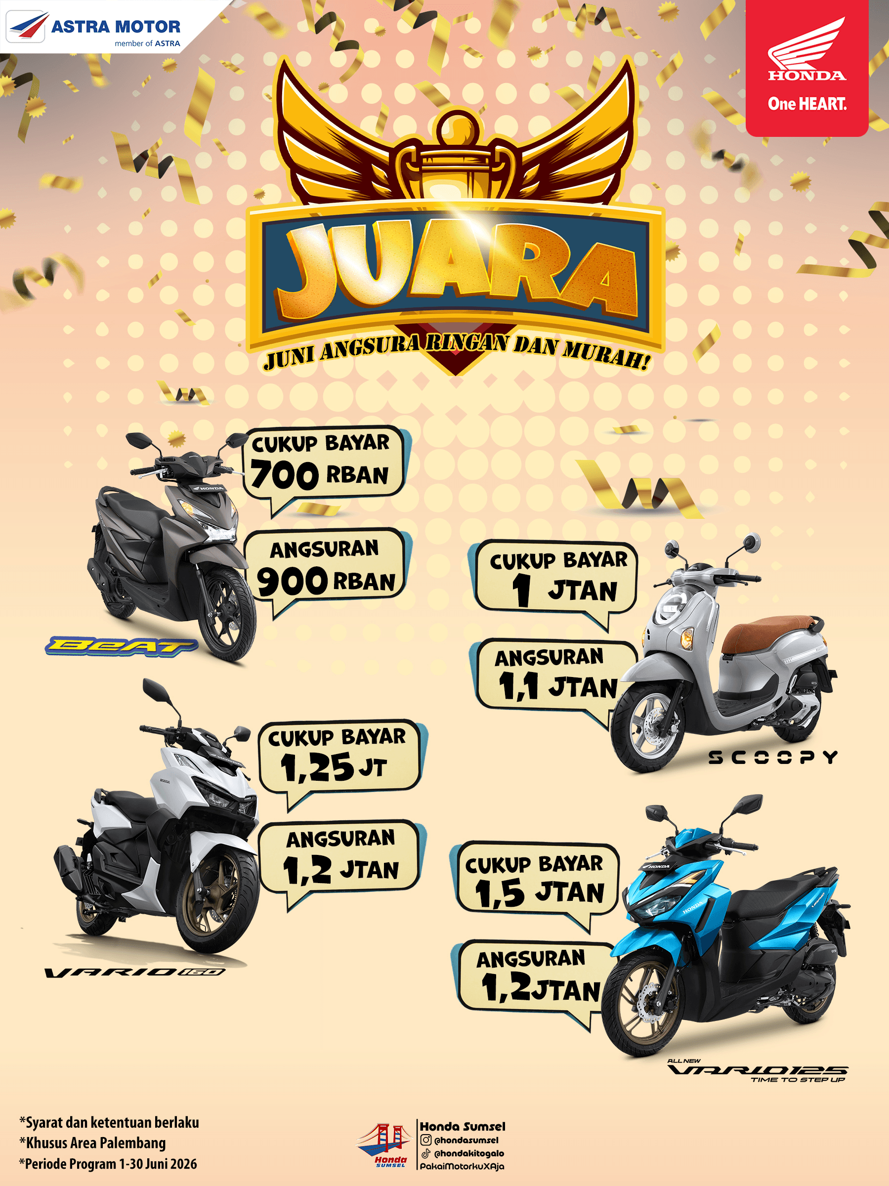 Promo JUARA! | Sumsel - Juni 2026