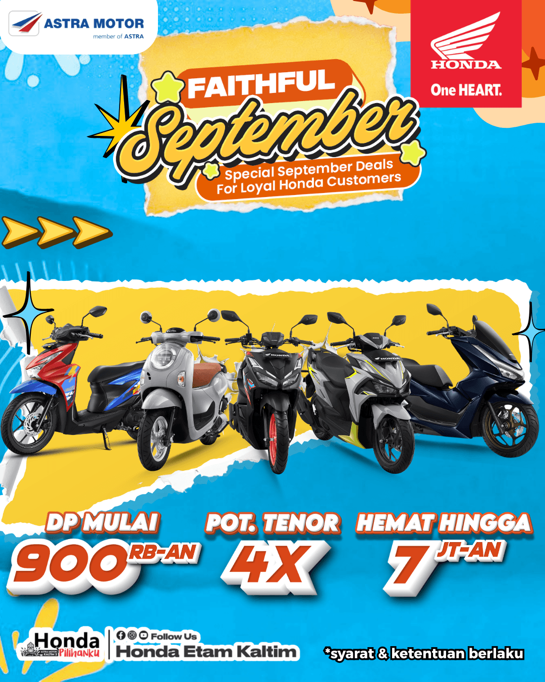 Promo FAITHFUL SEPTEMBER | Kaltim 2 - September 2026