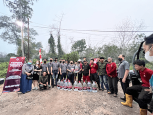 Peduli Dampak Karhutla, Honda Kalbar Berikan Pemeriksaan Kesehatan