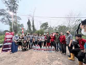 Peduli Dampak Karhutla, Honda Kalbar Berikan Pemeriksaan Kesehatan