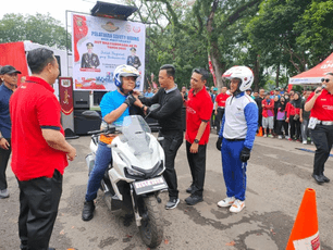 Astra Motor Sumsel Gelar Pelatihan Safety Riding Bagi Masyarakat Umum