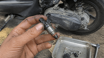 Penyebab Injektor Motor Matic Alami Mampet