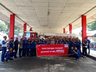 Astra Motor Bengkulu Mengadakan Edukasi Safety Riding di Dinas Pemadam Kebakaran dan Penyelamatan Kota Bengkulu